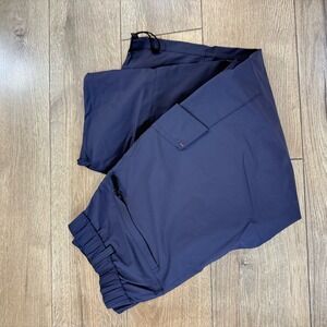 Gymbrave‎ Women Hilary Pants Cargo Pockets Elastic Waist Drawstring Ankle Size M